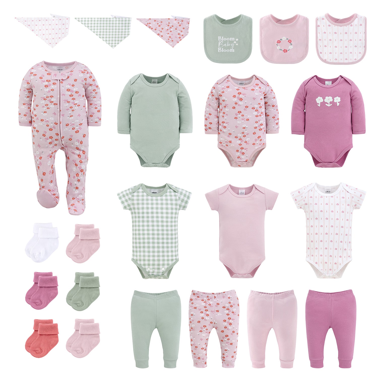 The Peanutshell Girls 23-pc. Baby Clothing Set
