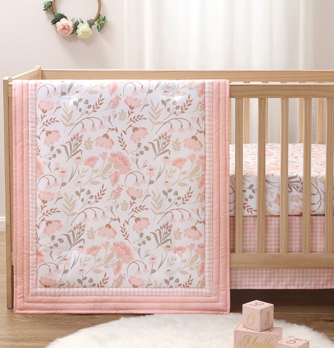 The Peanutshell Crib Bedding Set