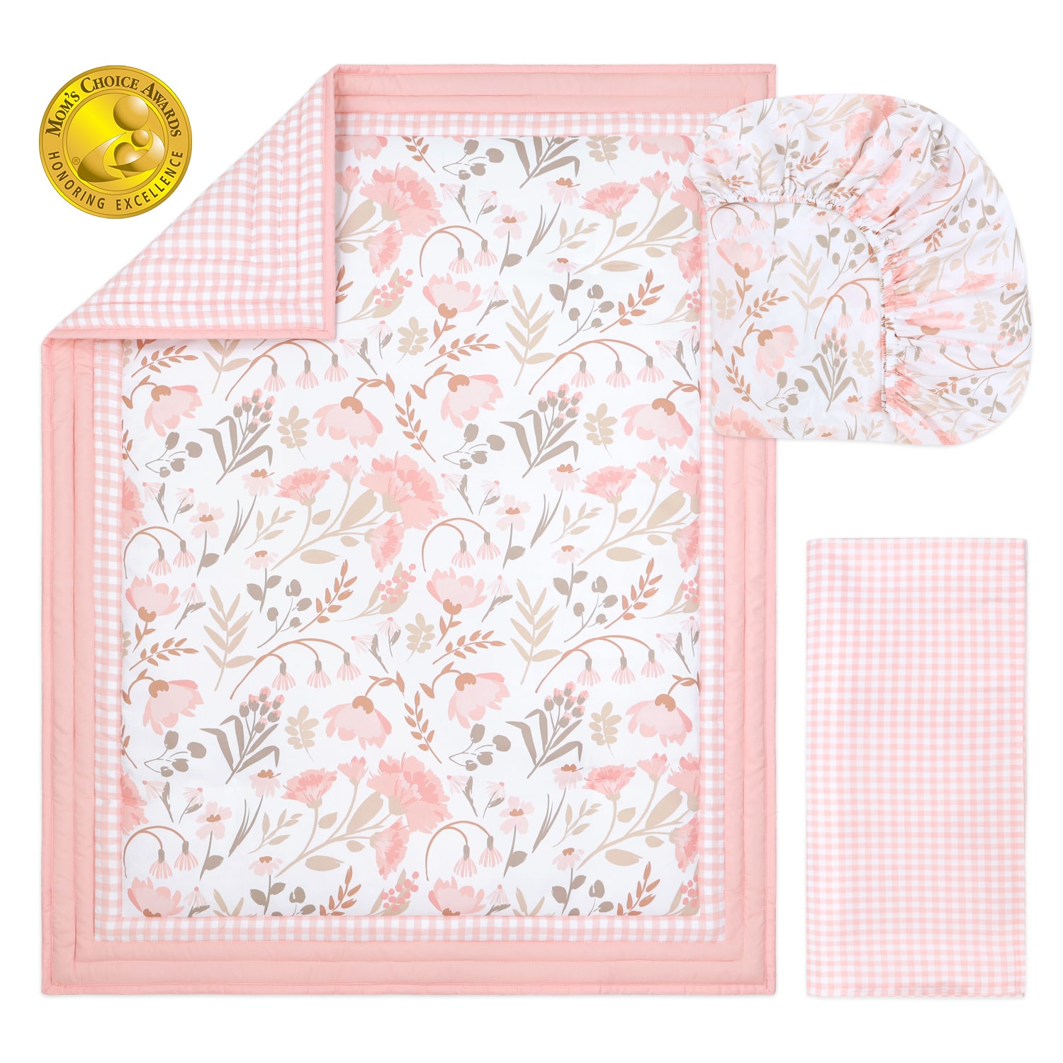 The Peanutshell Crib Bedding Set