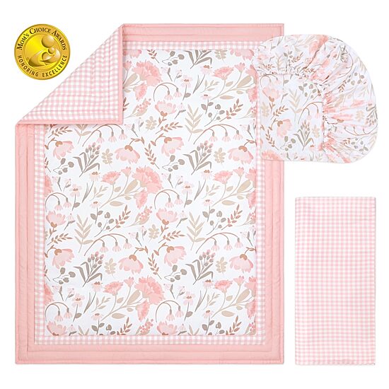 The Peanutshell 3-pc. Crib Bedding Set
