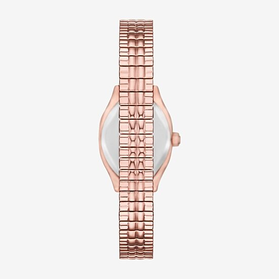 Opp Womens Rose Goldtone Stainless Steel Expansion Watch Fmdjo353