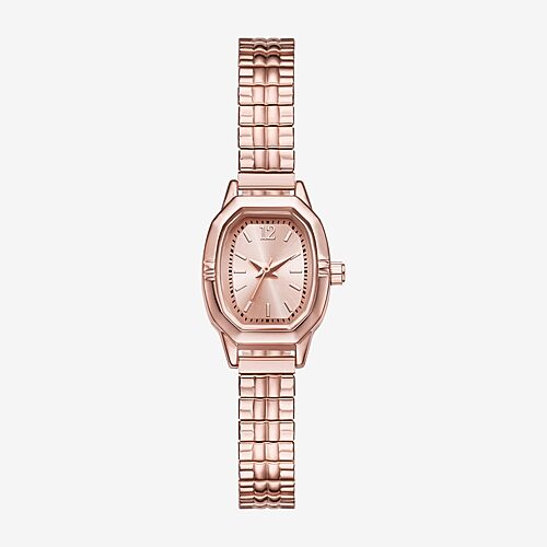 Opp Womens Rose Goldtone Stainless Steel Expansion Watch Fmdjo353, One Size, Pink