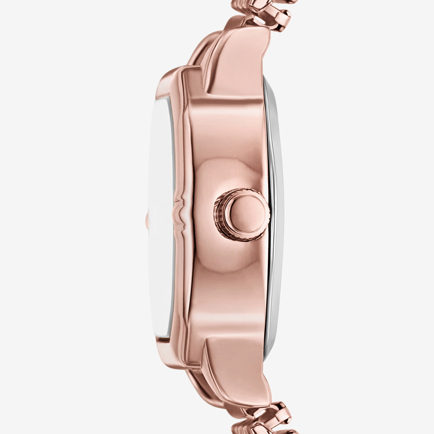 Opp Womens Rose Goldtone Stainless Steel Expansion Watch Fmdjo353