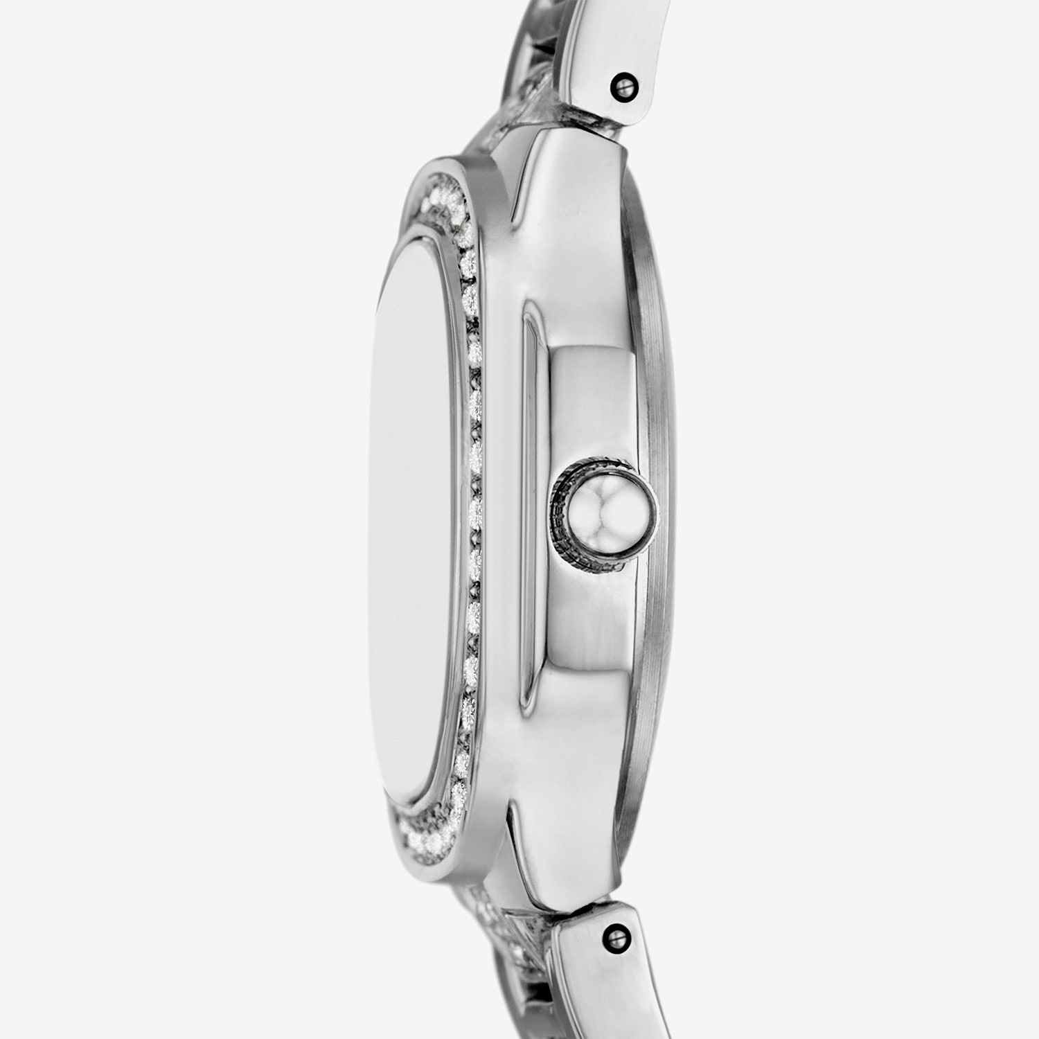 Ladies Boxed Sets Womens Crystal Accent Silver Tone 4-pc. Watch Boxed Set Fmdjset371