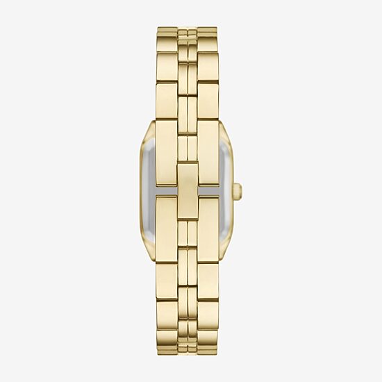 Ladies Boxed Sets Womens Crystal Accent Gold Tone 5-pc. Watch Boxed Set Fmdjset369