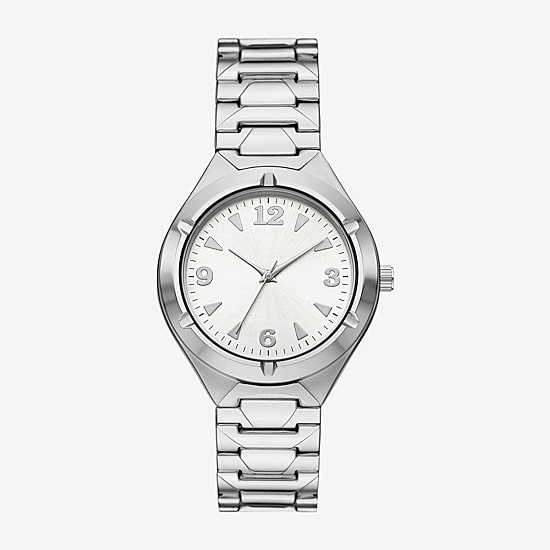 Opp Mens Silver Tone Stainless Steel Expansion Watch Fmdjo362
