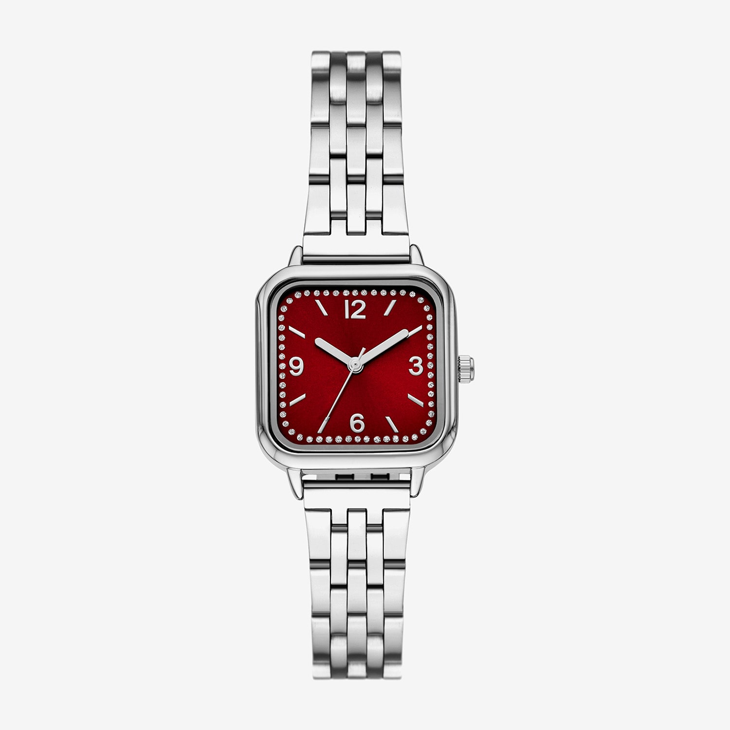Opp Womens Silver Tone Bracelet Watch Fmdjo359