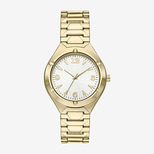 Opp Mens Gold Tone Stainless Steel Expansion Watch Fmdjo361, One Size, Yellow