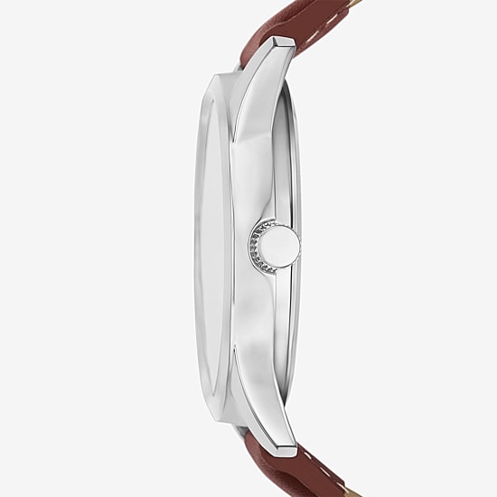 Opp Mens Brown Strap Watch Fmdjo372