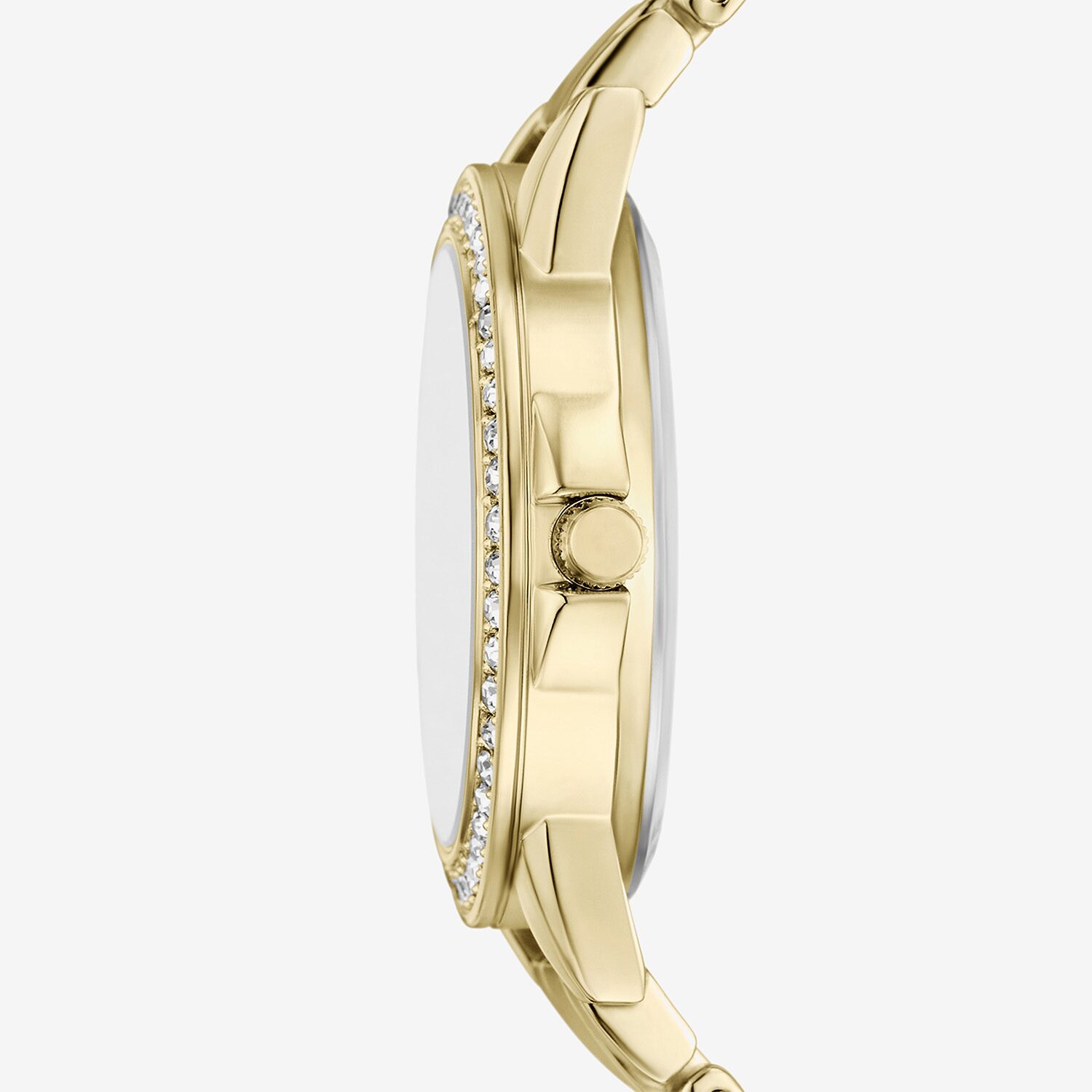 Ladies Boxed Sets Womens Crystal Accent Gold Tone 6-pc. Watch Boxed Set Fmdjset370