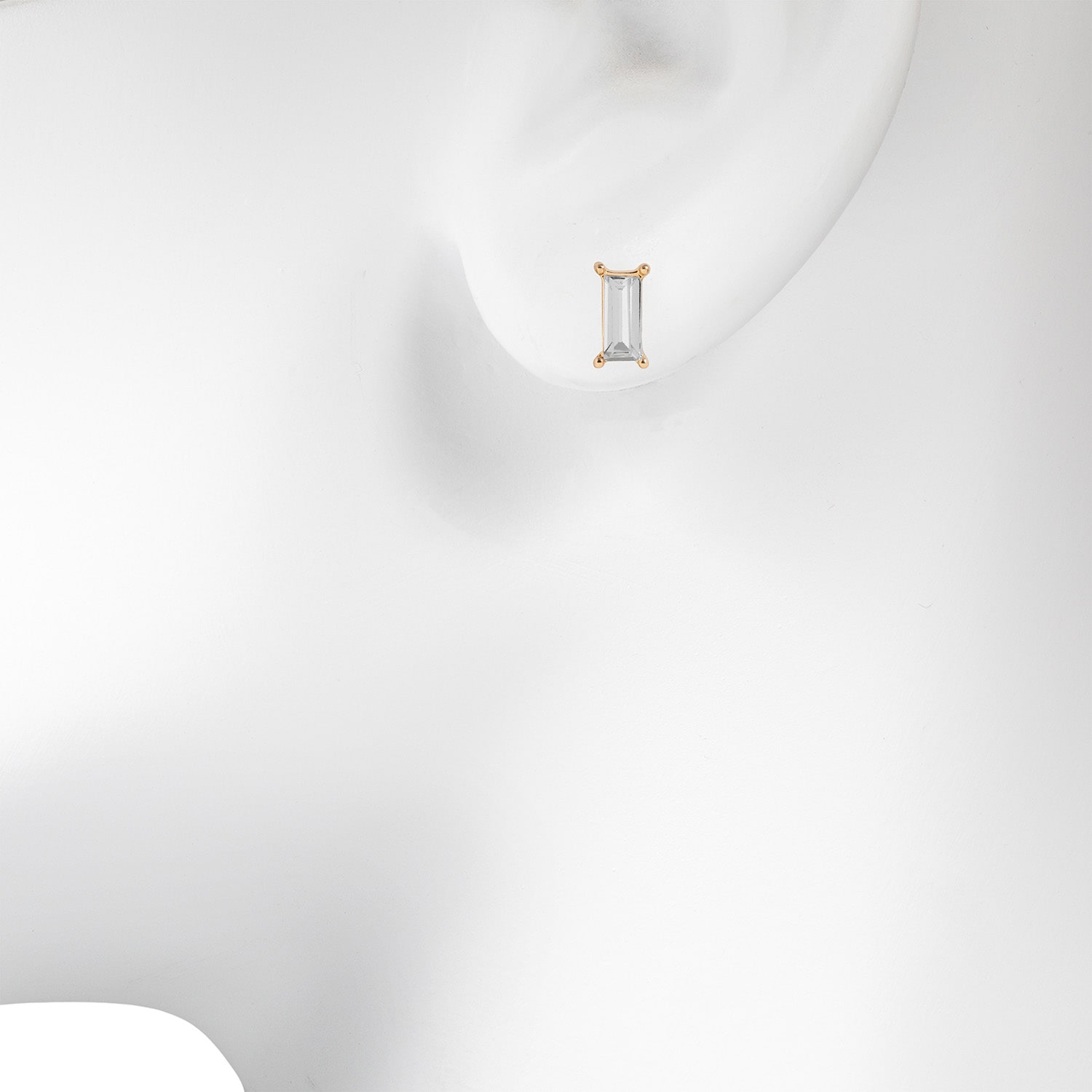 Bijoux Bar Womens Glass 6 Pair Earring Set