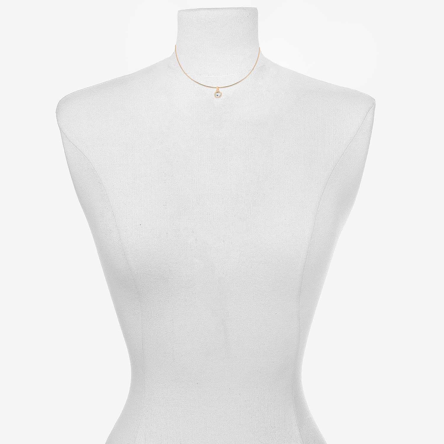 Bijoux Bar Womens 16 Inch Collar Necklace