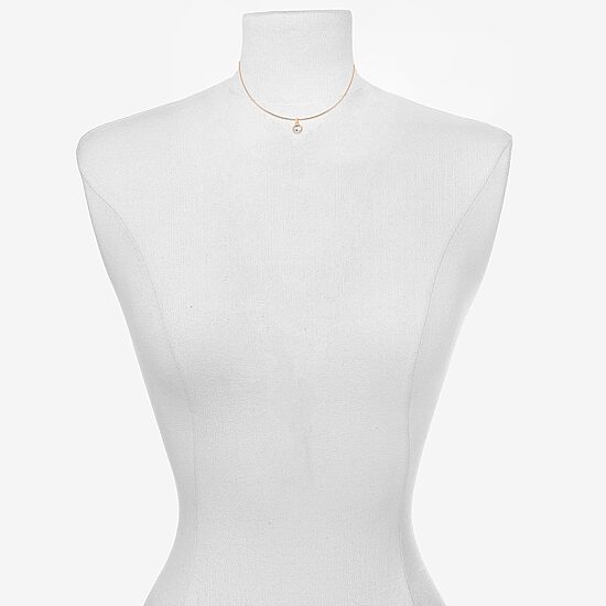 Bijoux Bar Womens 16 Inch Collar Necklace