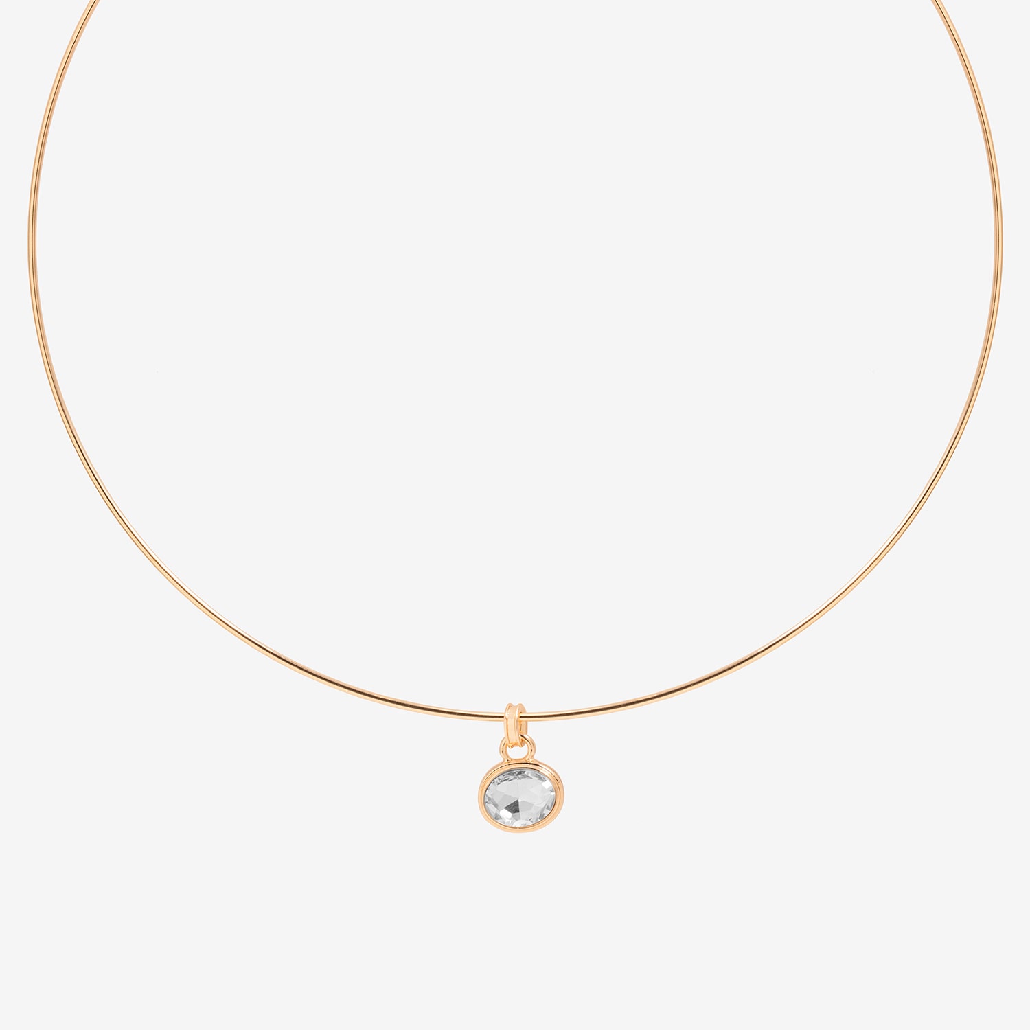 Bijoux Bar Womens 16 Inch Collar Necklace