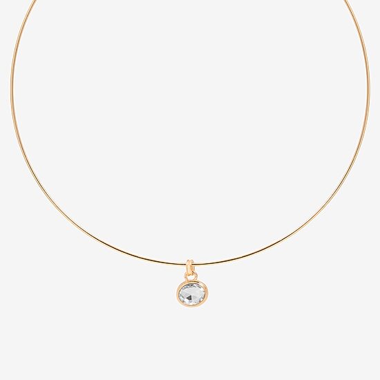 Bijoux Bar Womens 16 Inch Collar Necklace