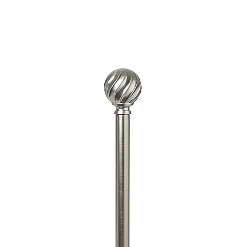 Umbra Adel 1 In Curtain Rod In Gray