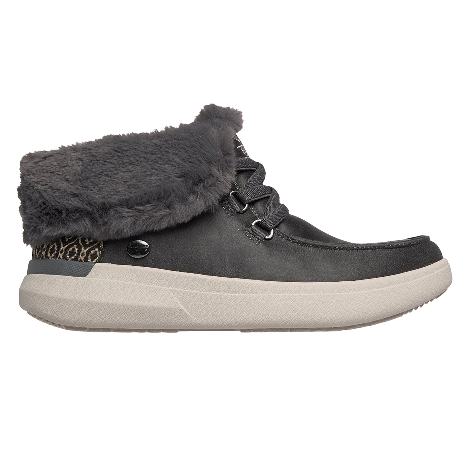 Skechers Hands Free Slip-Ins Womens Skip Cloud Sky Hi Flat Heel Chukka Boots