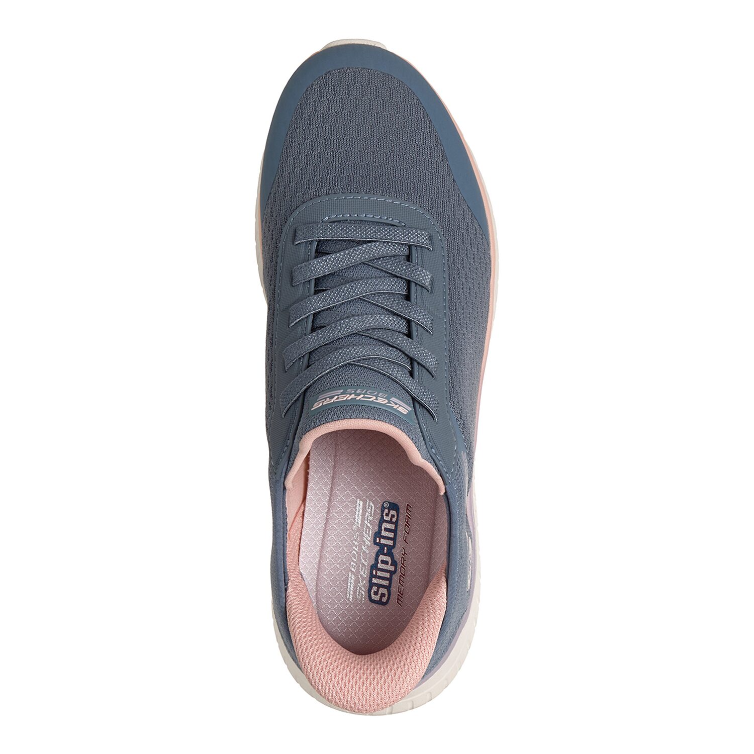 Skechers Hands Free Bobs Sport Squad Chaos Ombre Paradise Womens Slip-On Walking Shoes