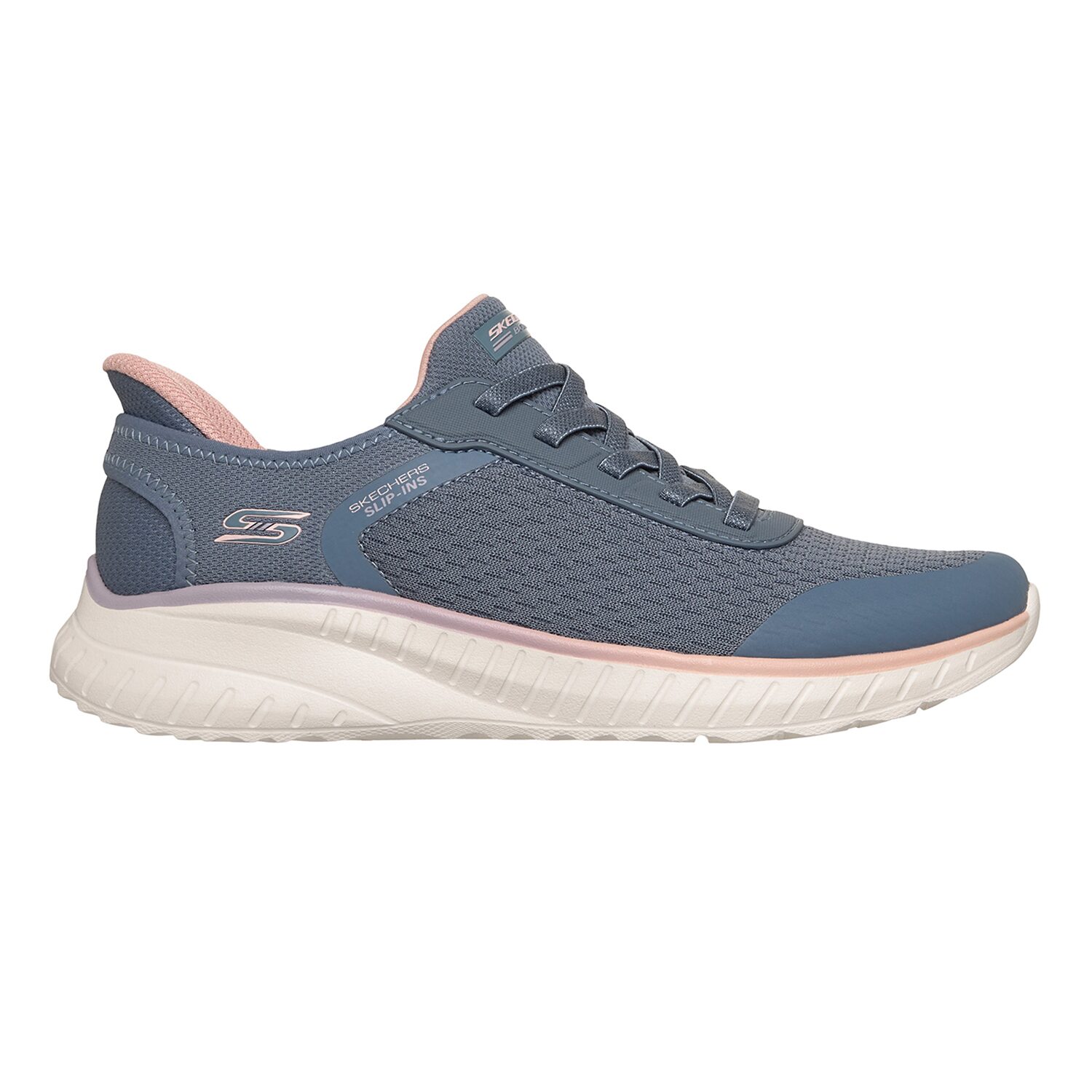 Skechers Hands Free Bobs Sport Squad Chaos Ombre Paradise Womens Slip-On Walking Shoes