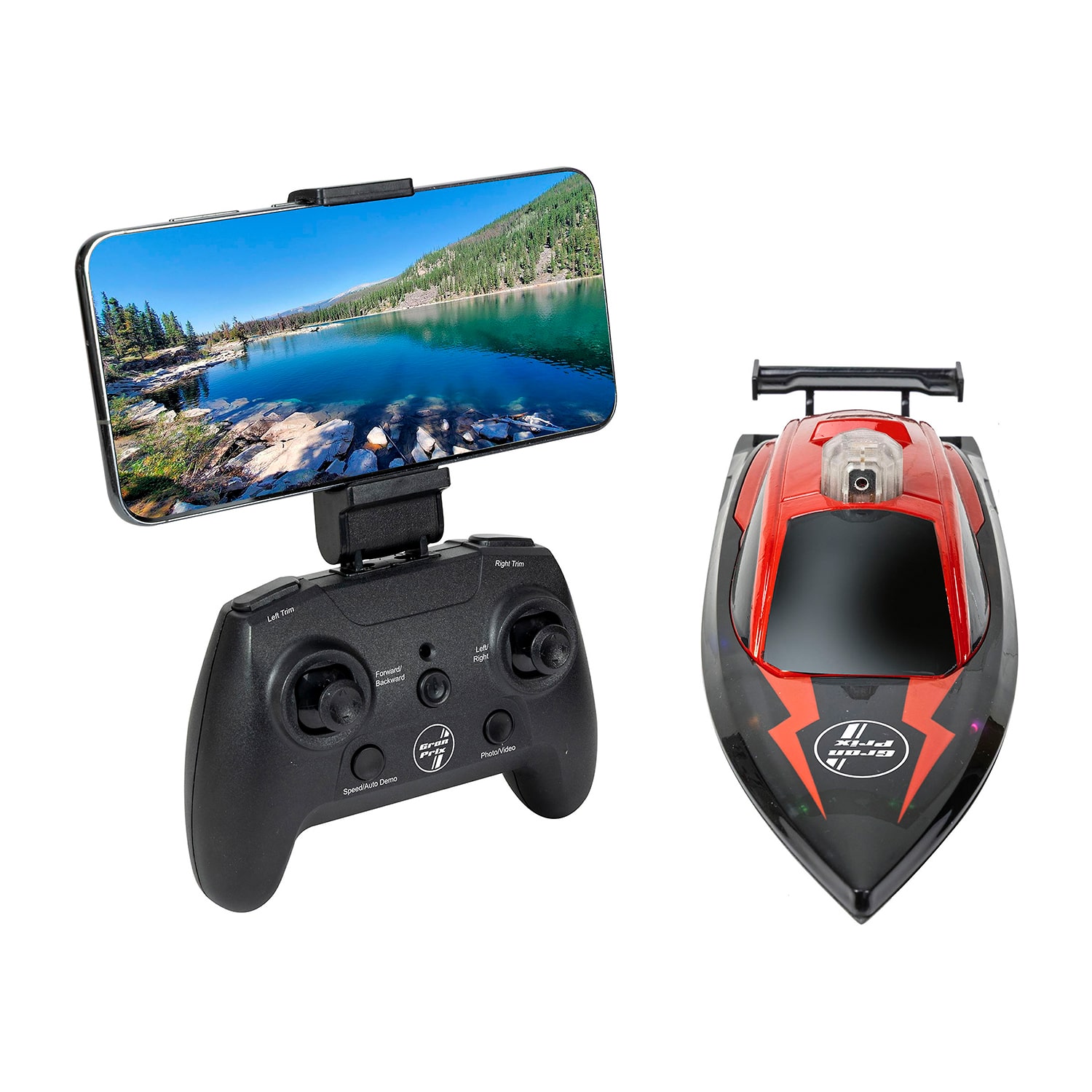GPX "Wave Racer" Remote Control With Wifi Camera Boat