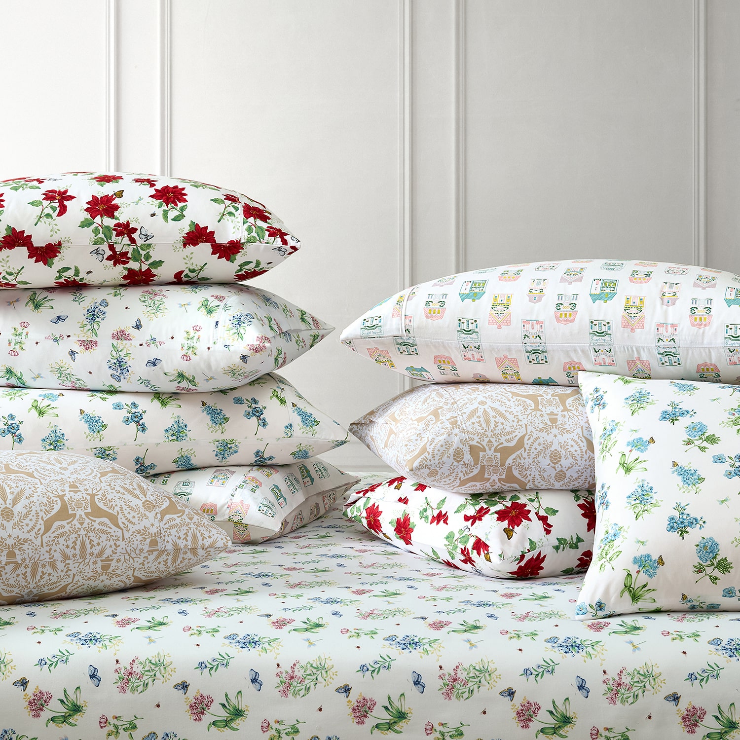 Lenox Printed Wrinkle Resistant Sheet Set