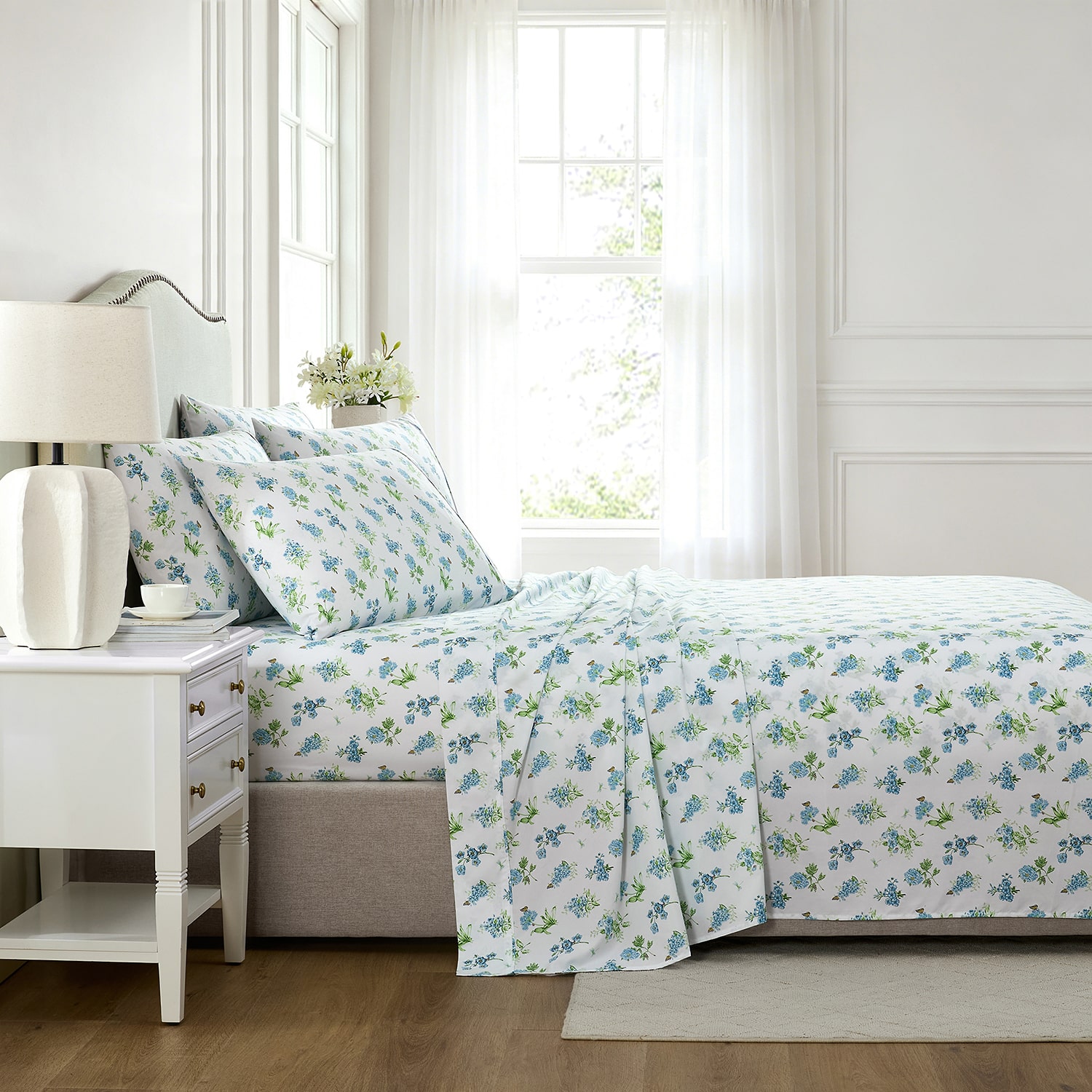 Lenox Printed Wrinkle Resistant Sheet Set