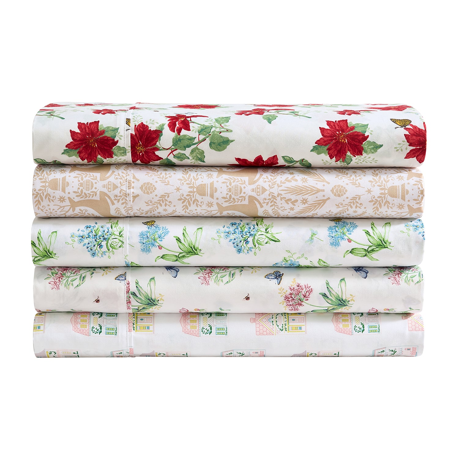 Lenox Printed Wrinkle Resistant Sheet Set