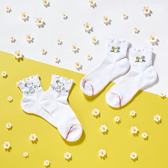 Dr.Motion Womens Quarter Ankle Socks