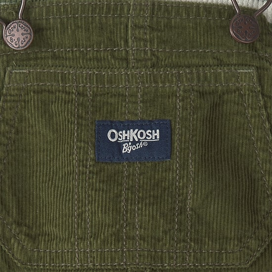 Oshkosh Toddler Boys Woven 2-pc. Overall Set