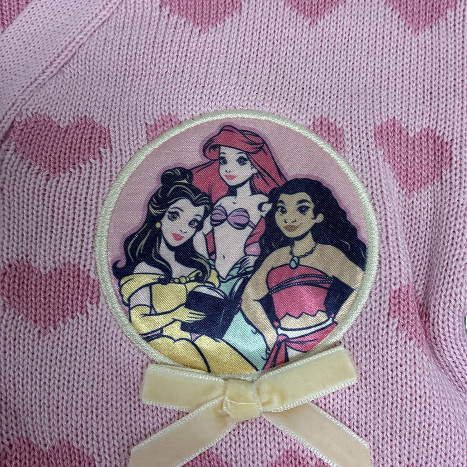 Toddler Girls V Neck Long Sleeve Button Princess Hearts Cardigan