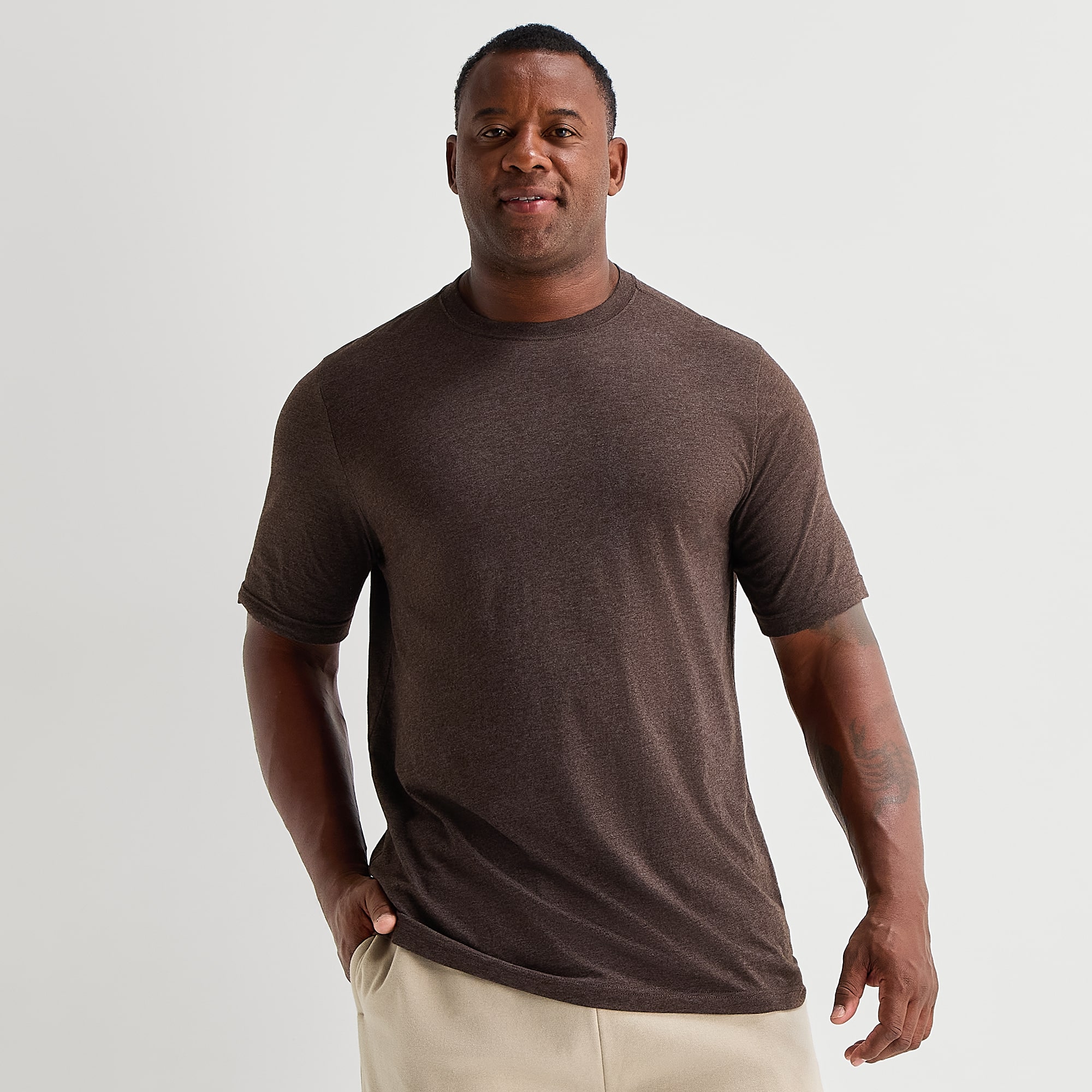 Xersion Xtreme Mens Crew Neck Short Sleeve Active Big and Tall T