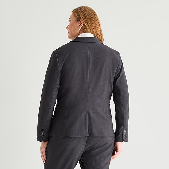 Liz Claiborne Kate Womens Plus Regular Fit Blazer