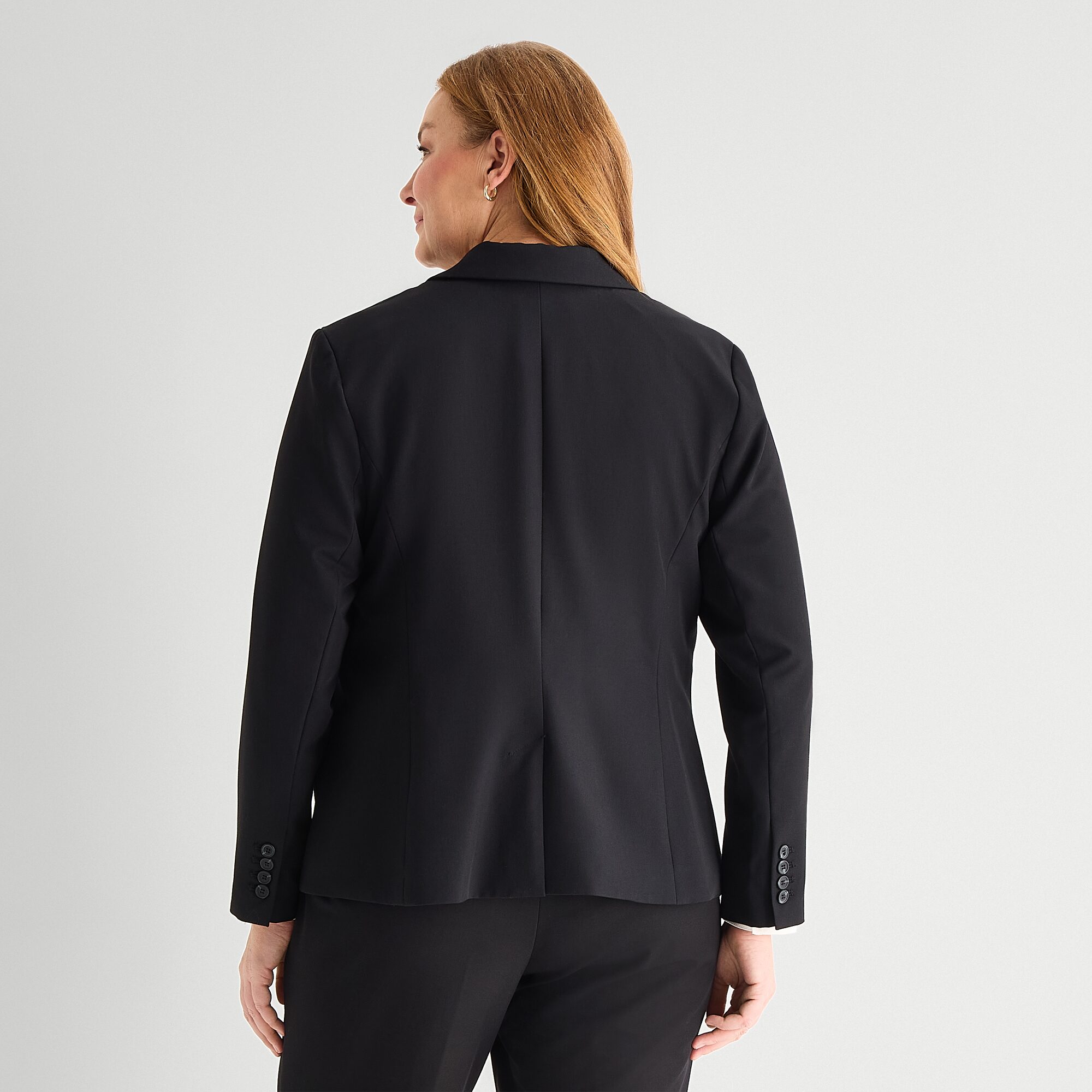 Liz Claiborne Kate Womens Plus Regular Fit Blazer
