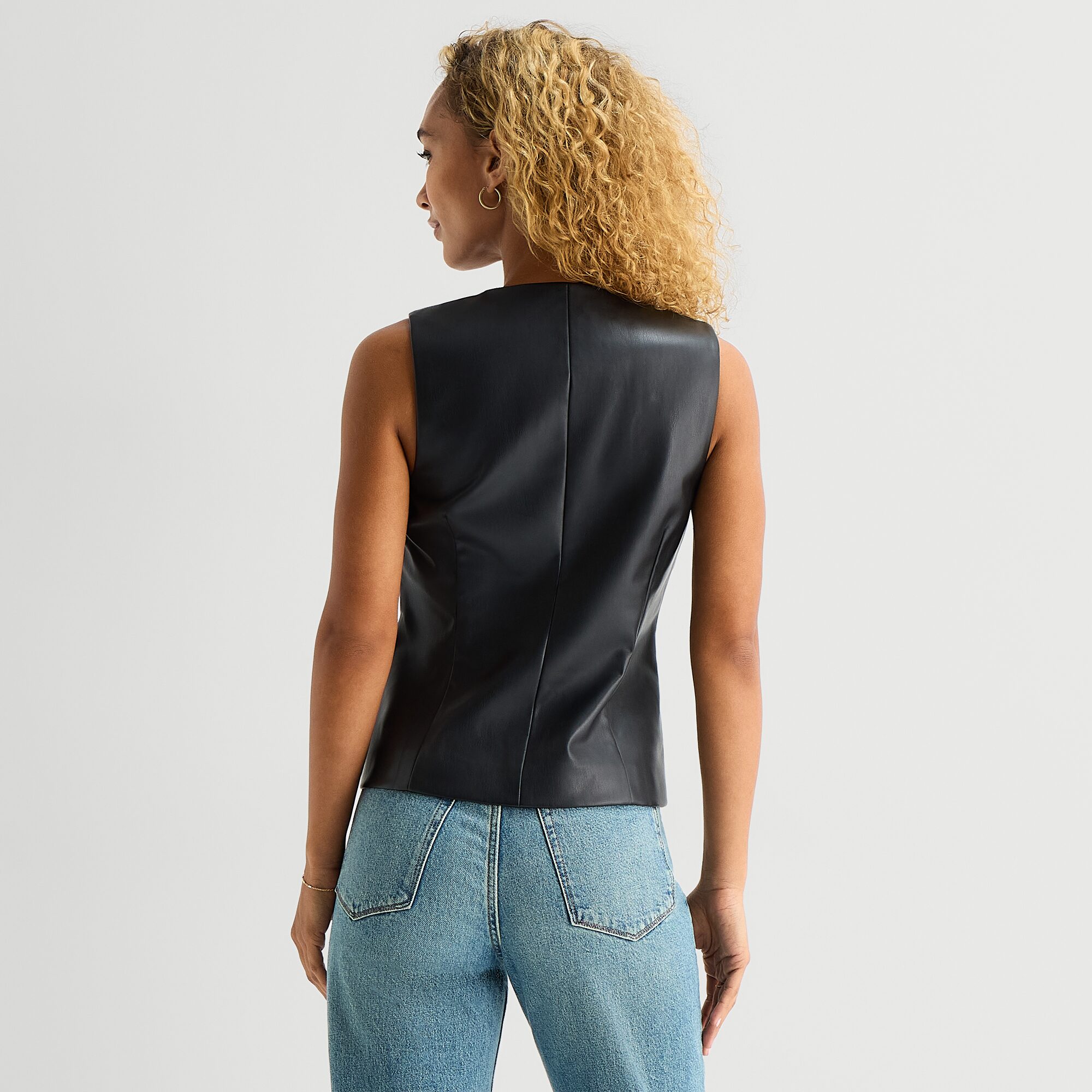 A.N.A Womens Crew Neck Sleeveless Vest