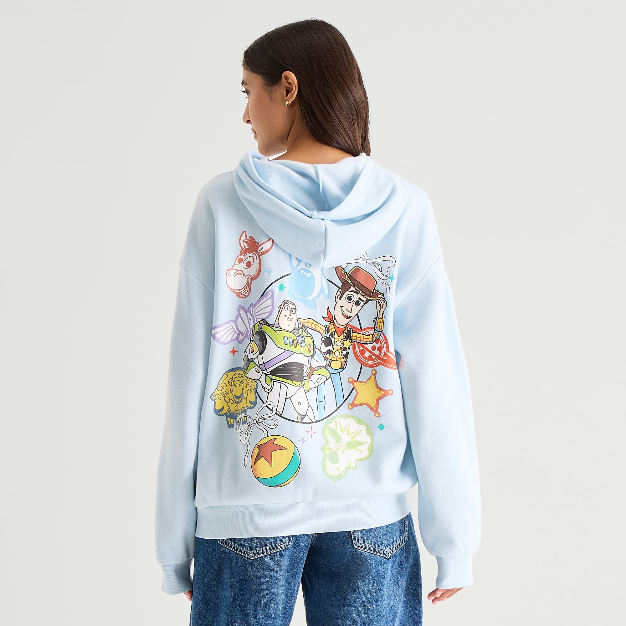 Toy Story Hoodie Womens Juniors Long Sleeve Fleece