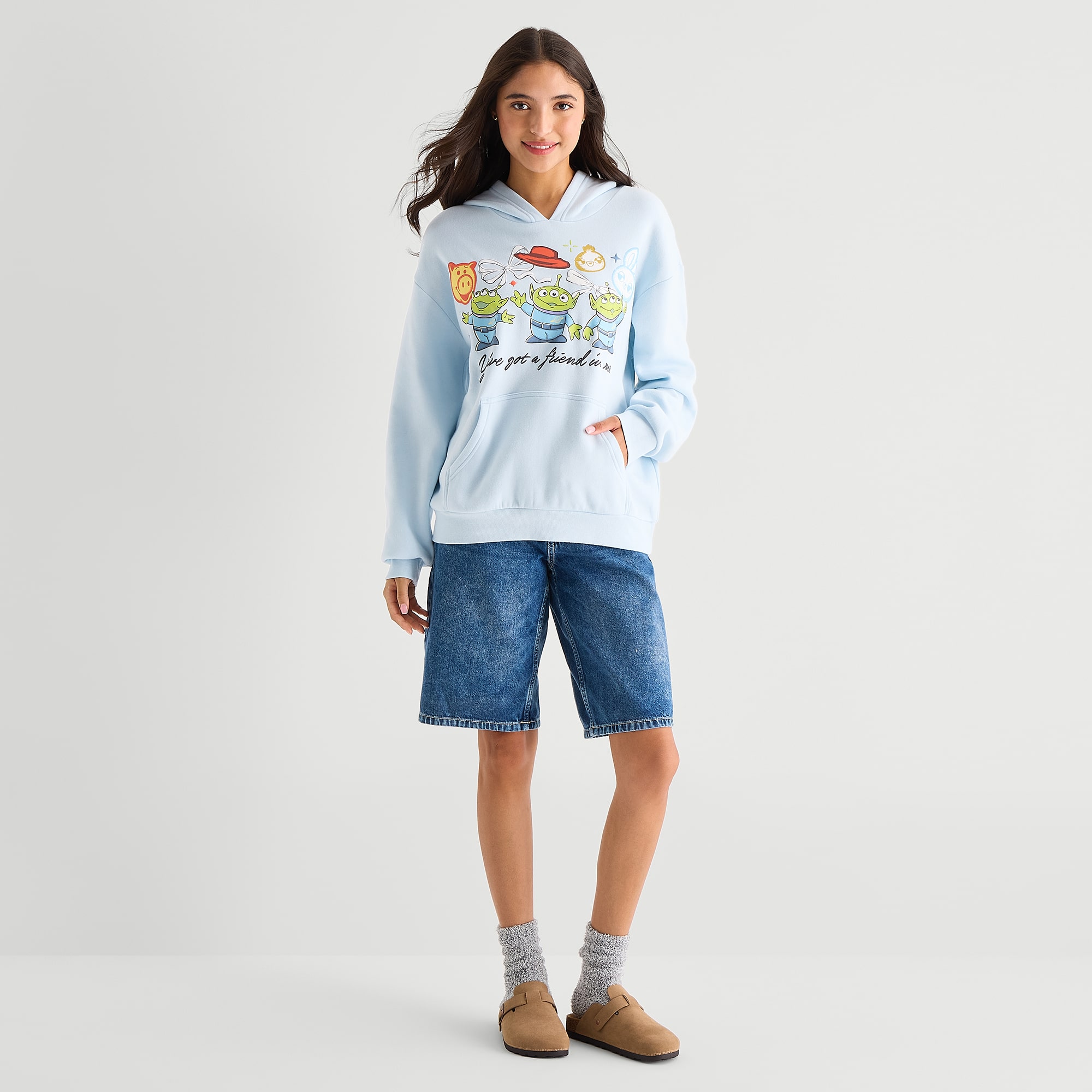 Toy Story Hoodie Womens Juniors Long Sleeve Fleece