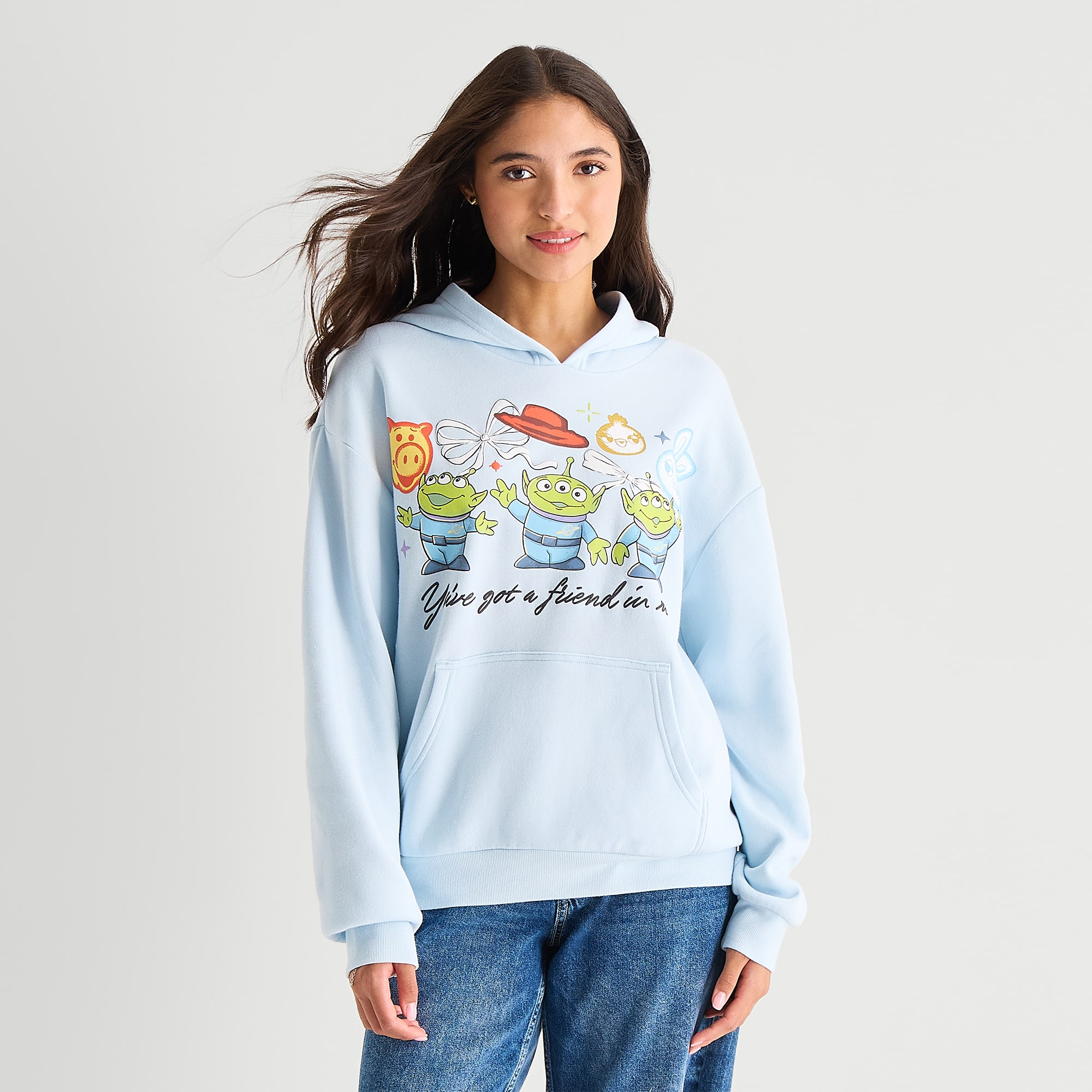 Toy Story Hoodie Womens Juniors Long Sleeve Fleece