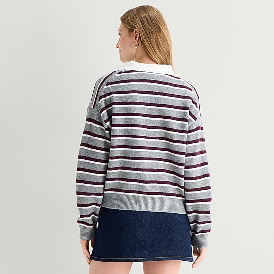 A.N.A Womens Long Sleeve Pullover Sweater
