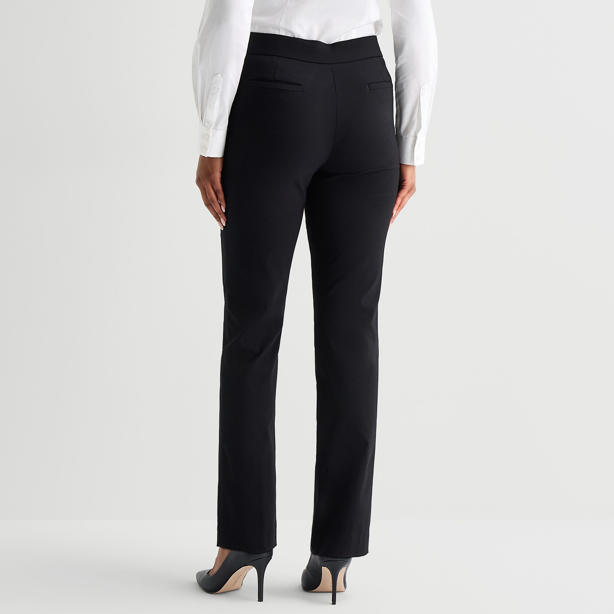 Liz Claiborne Lisa Womens Straight Pull-On Pant