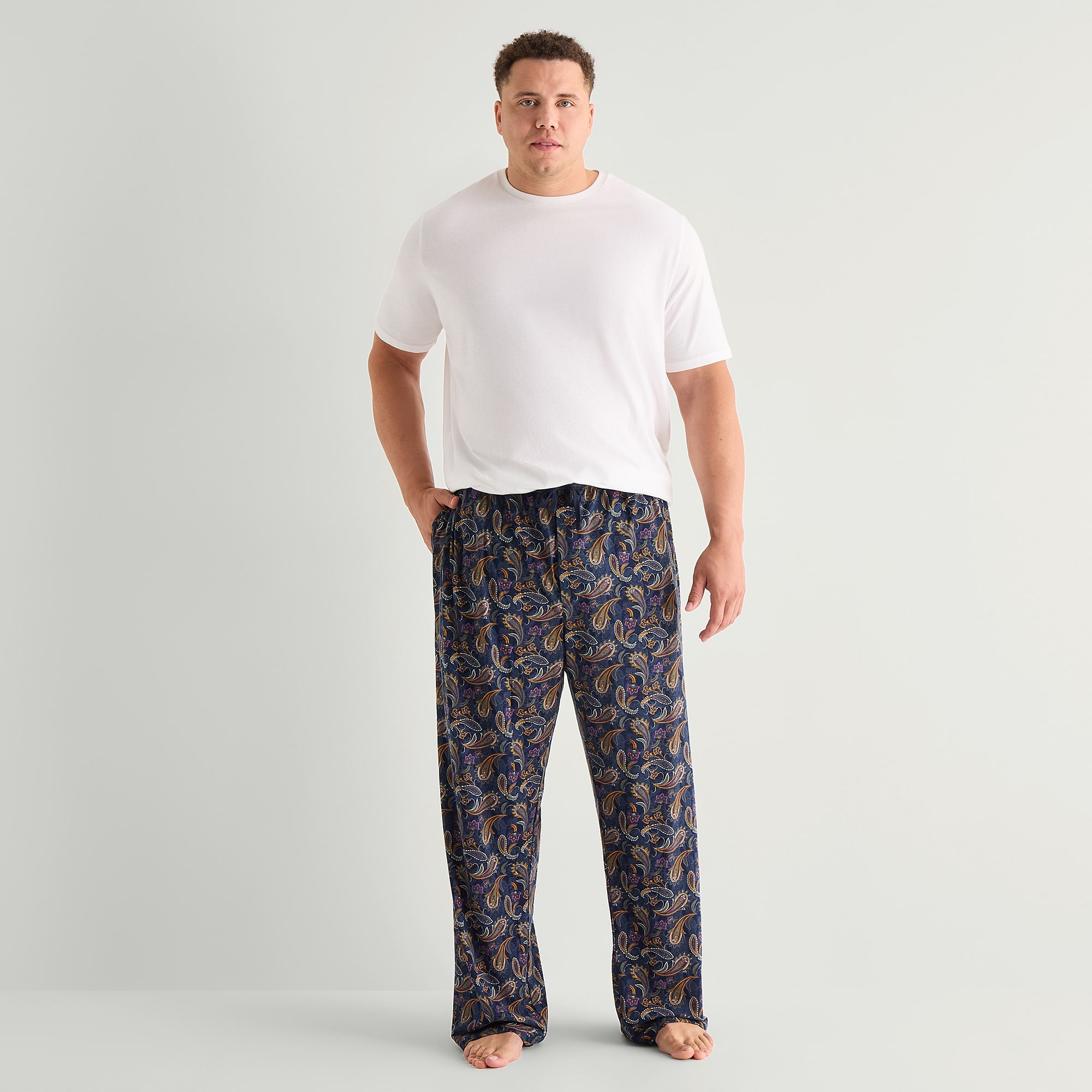 Stafford Mens Big and Tall Pajama Pants