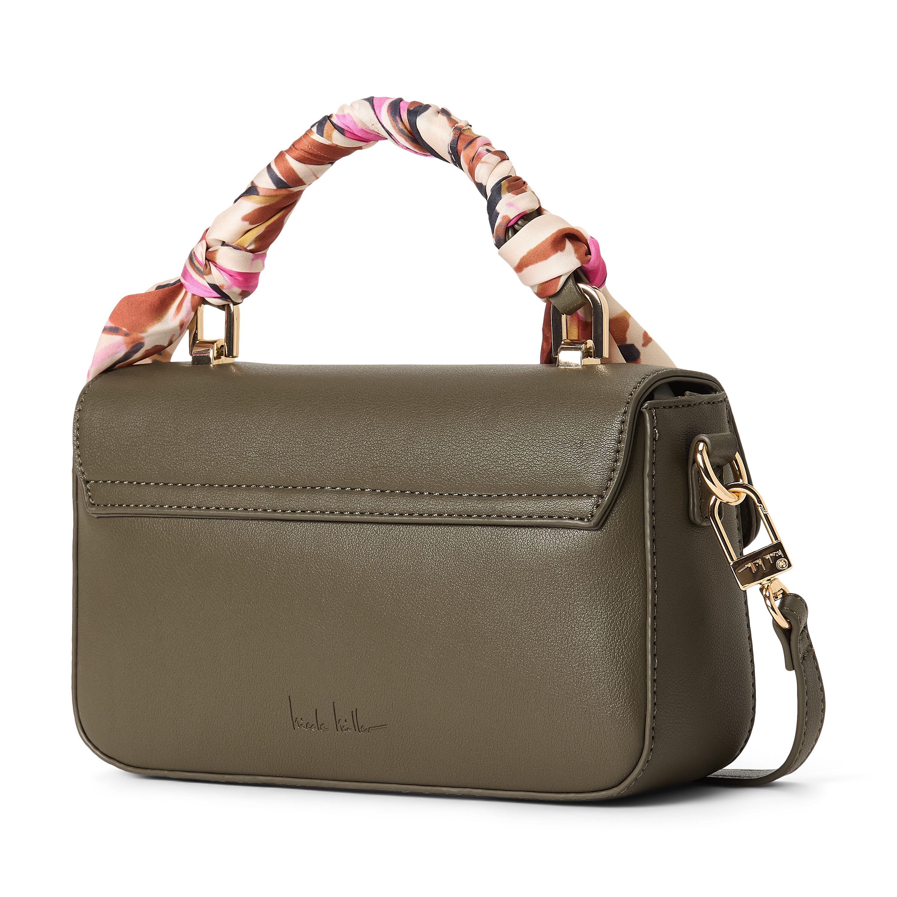 Nicole Miller Flap Top Handle Satchel