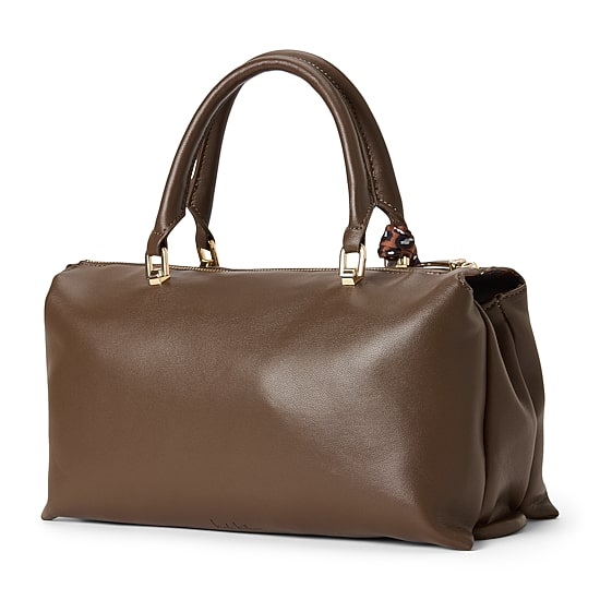 Nicole Miller Multi Compartment Front Flap Satchel