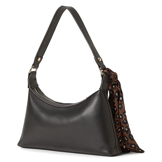 Nicole Miller Scarf Shoulder Bag
