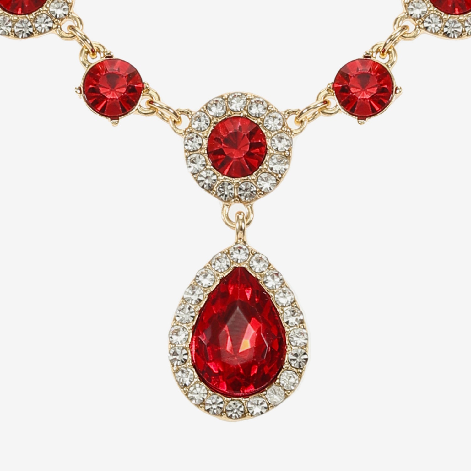 Monet Jewelry Womens Glass Round 2-pc. Jewelry Set