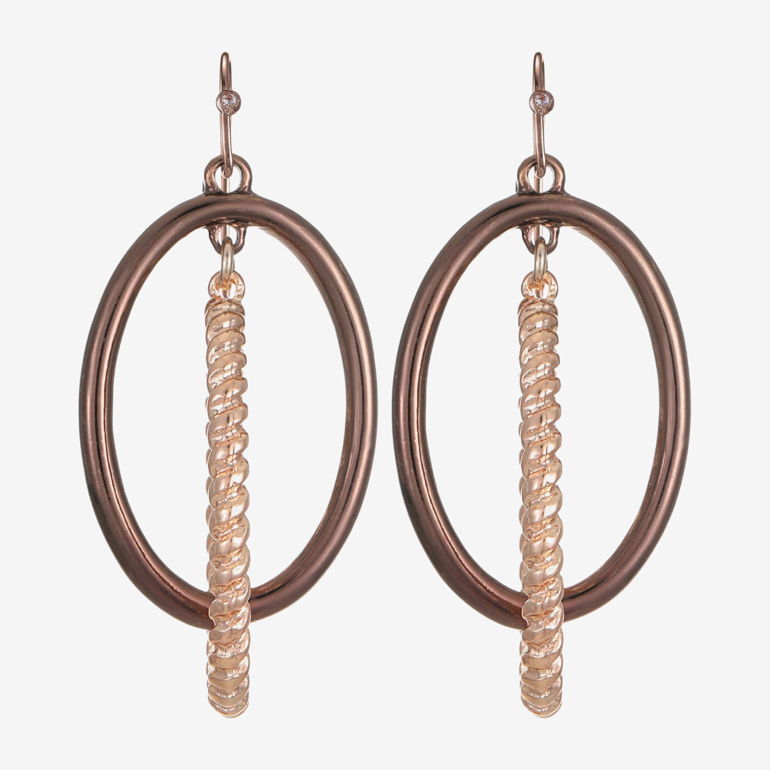 Liz Claiborne Womens 49mm Hoop Earrings