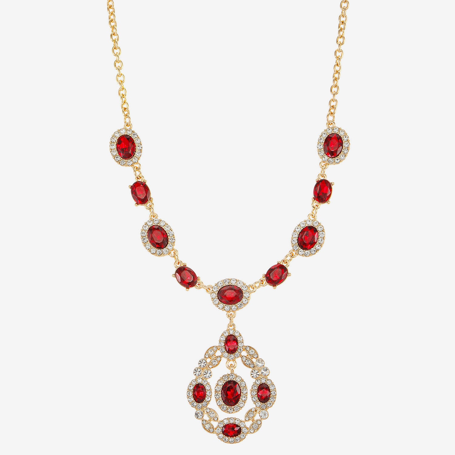 Monet Jewelry Womens Glass Inch Y Necklace