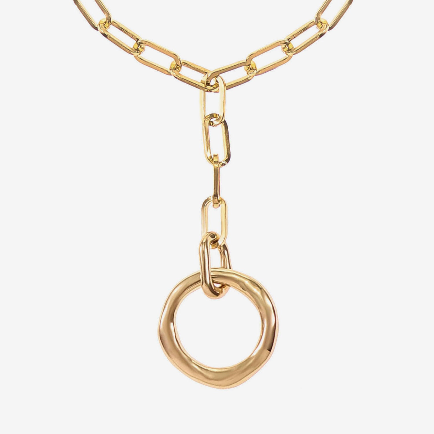 Liz Claiborne Womens Inch Y Necklace