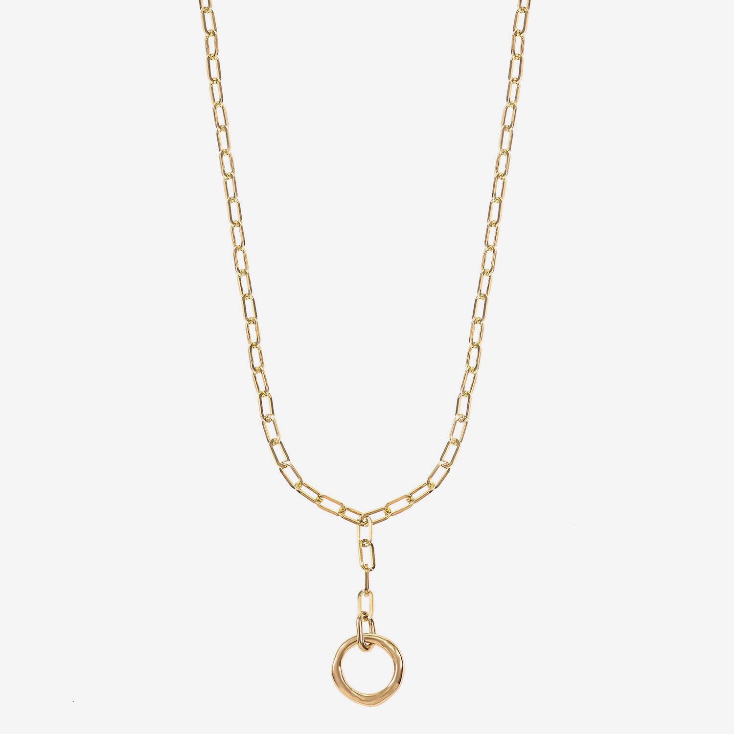 Liz Claiborne Womens Inch Y Necklace
