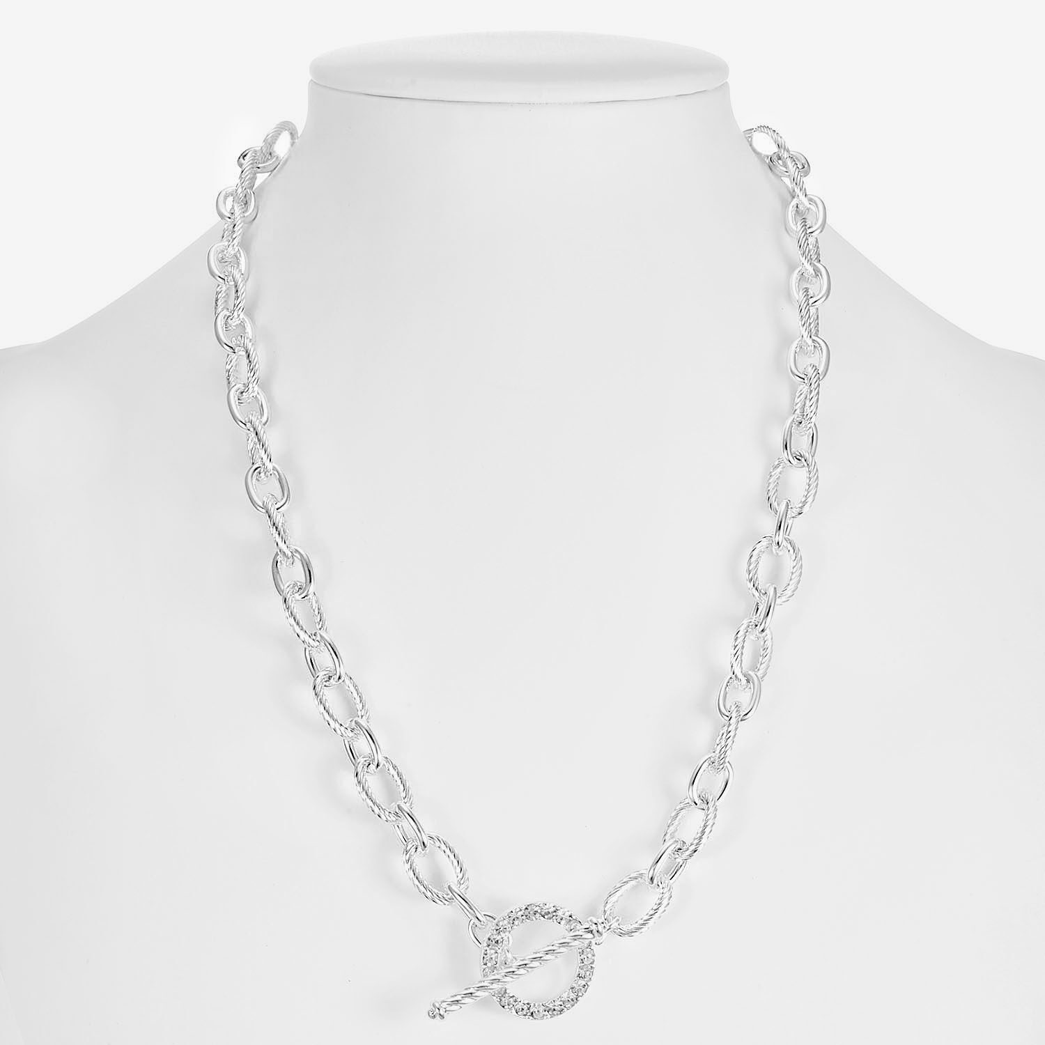 Liz Claiborne Womens 18 Inch Link Chain Necklace