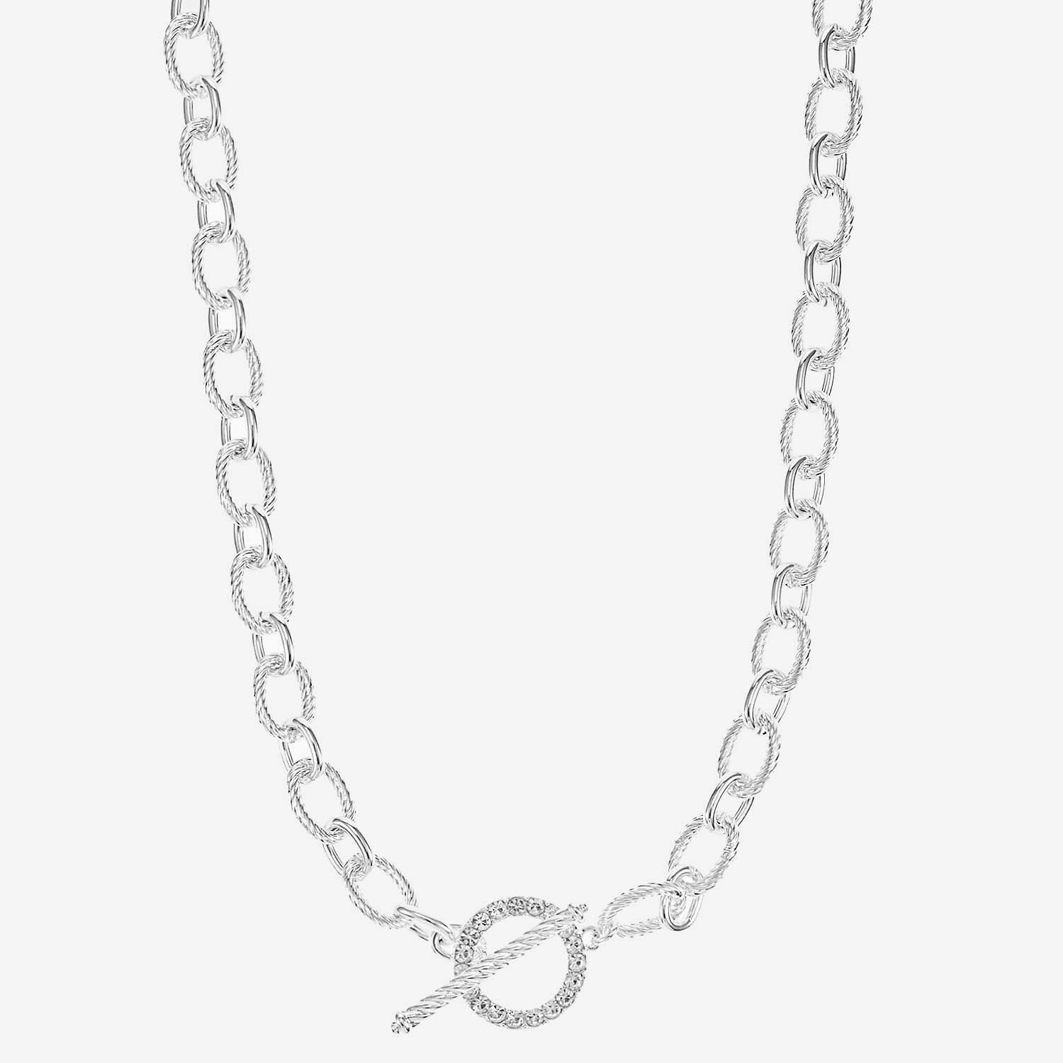 Liz Claiborne Womens 18 Inch Link Chain Necklace